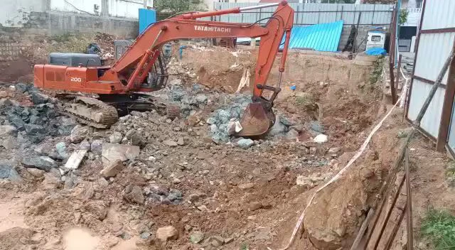 RCC roof slab breaking Bangalore — concrete core cutting and diamond wire sawing in progress