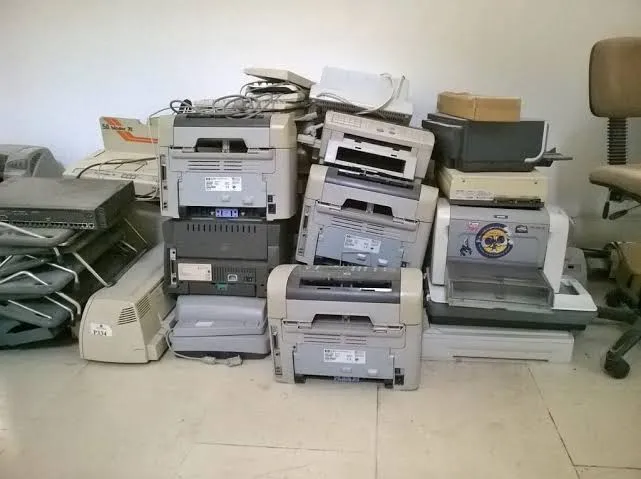 Printer & Copier Buyer in Bangalore collecting old printers for e-waste recycling